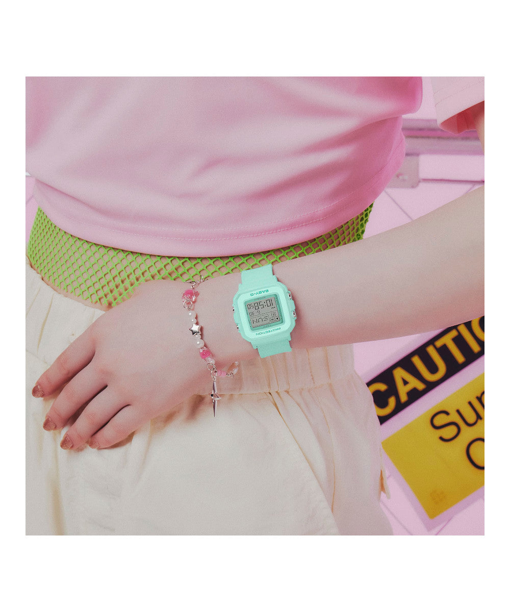 RELOJ PARA MUJER CASIO BABY-G BGD-10-3DR -VERDE - Tiendas Casio TITEC