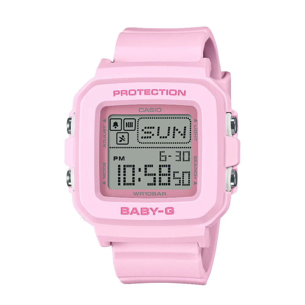 RELOJ PARA MUJER CASIO BABY-G BGD-10-4DR -ROSADO - Tiendas Casio TITEC