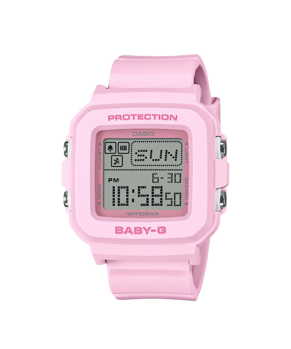 RELOJ PARA MUJER CASIO BABY-G BGD-10-4DR -ROSADO - Tiendas Casio TITEC
