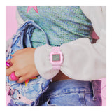 RELOJ PARA MUJER CASIO BABY-G BGD-10-4DR -ROSADO - Tiendas Casio TITEC