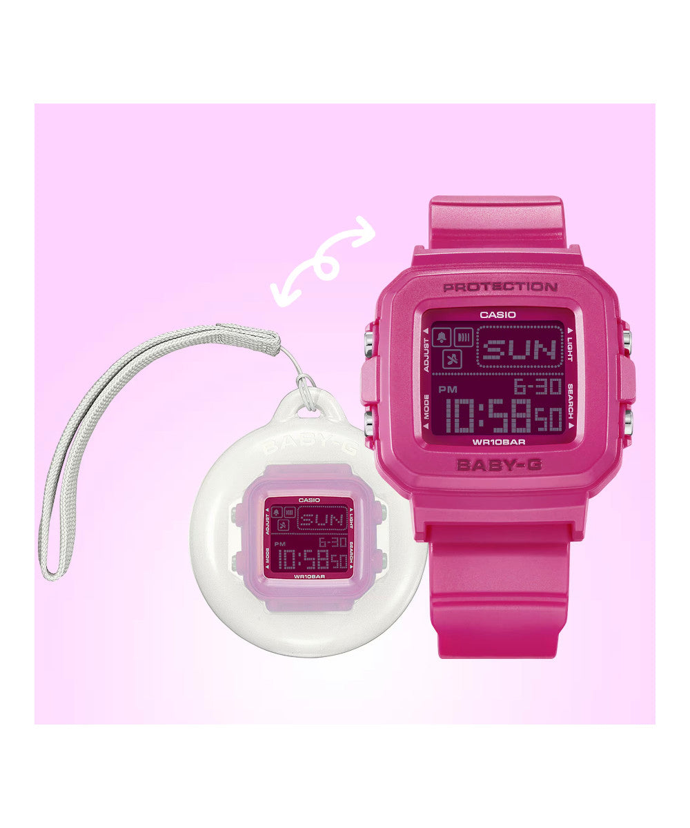 RELOJ PARA MUJER CASIO BABY-G BGD-10K-4DR -ROSADO - Tiendas Casio TITEC