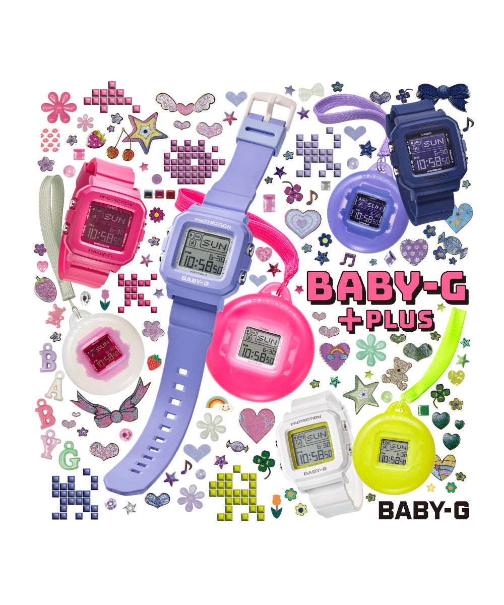 RELOJ PARA MUJER CASIO BABY-G BGD-10K-4DR -ROSADO - Tiendas Casio TITEC