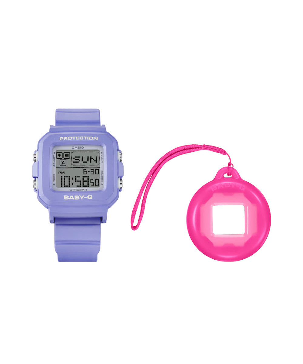 RELOJ PARA MUJER CASIO BABY-G BGD-10K-6DR -MORADO - Tiendas Casio TITEC