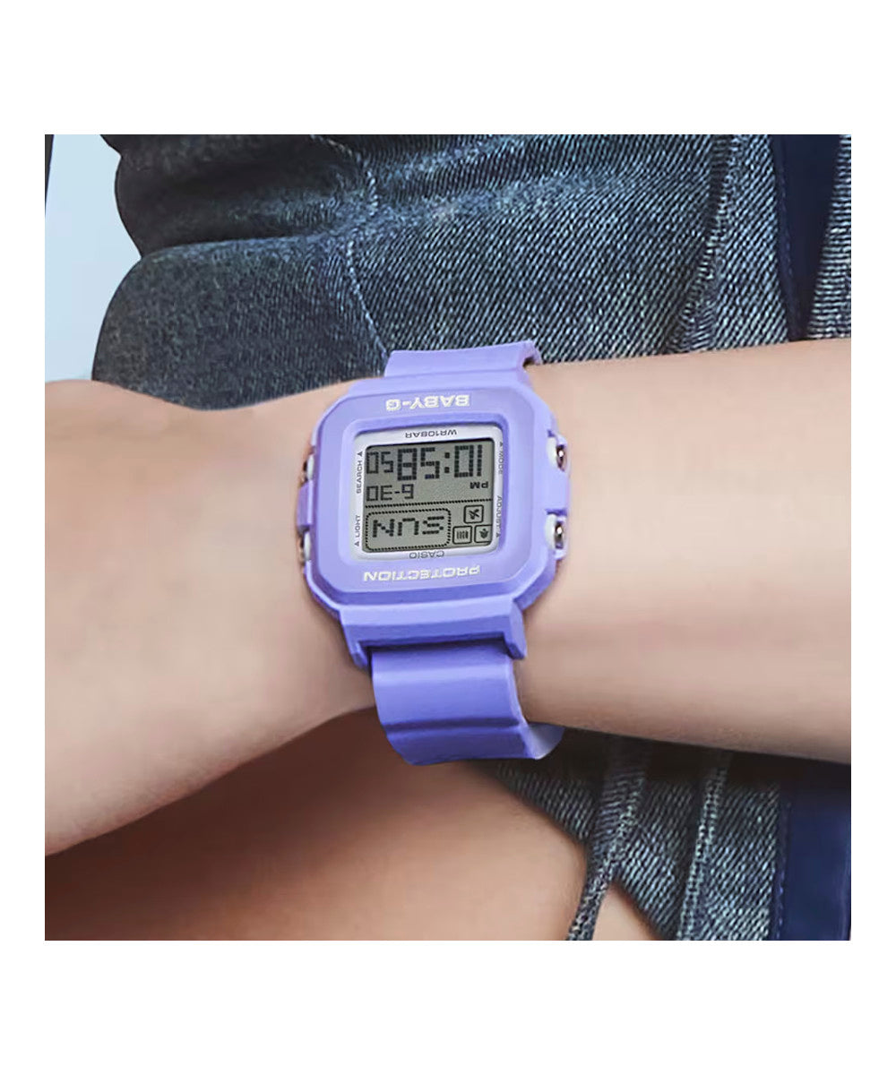 RELOJ PARA MUJER CASIO BABY-G BGD-10K-6DR -MORADO - Tiendas Casio TITEC