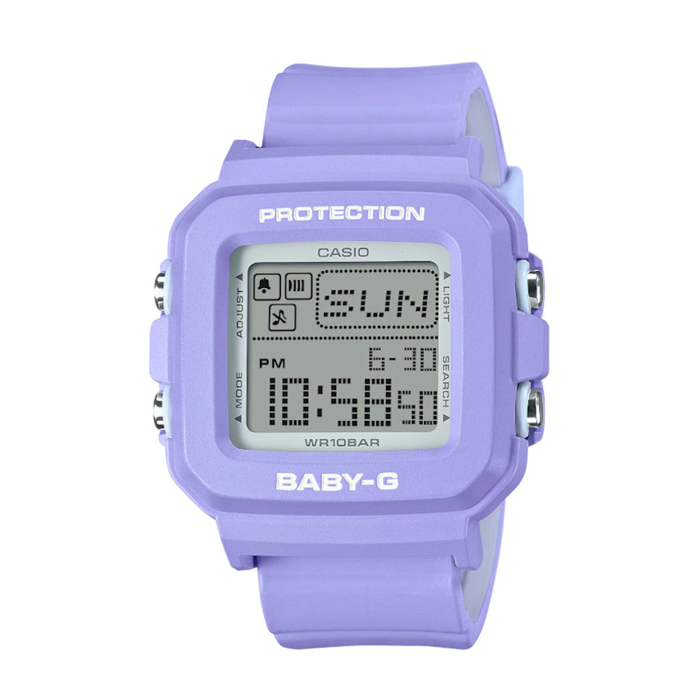 RELOJ PARA MUJER CASIO BABY-G BGD-10K-6DR -MORADO - Tiendas Casio TITEC
