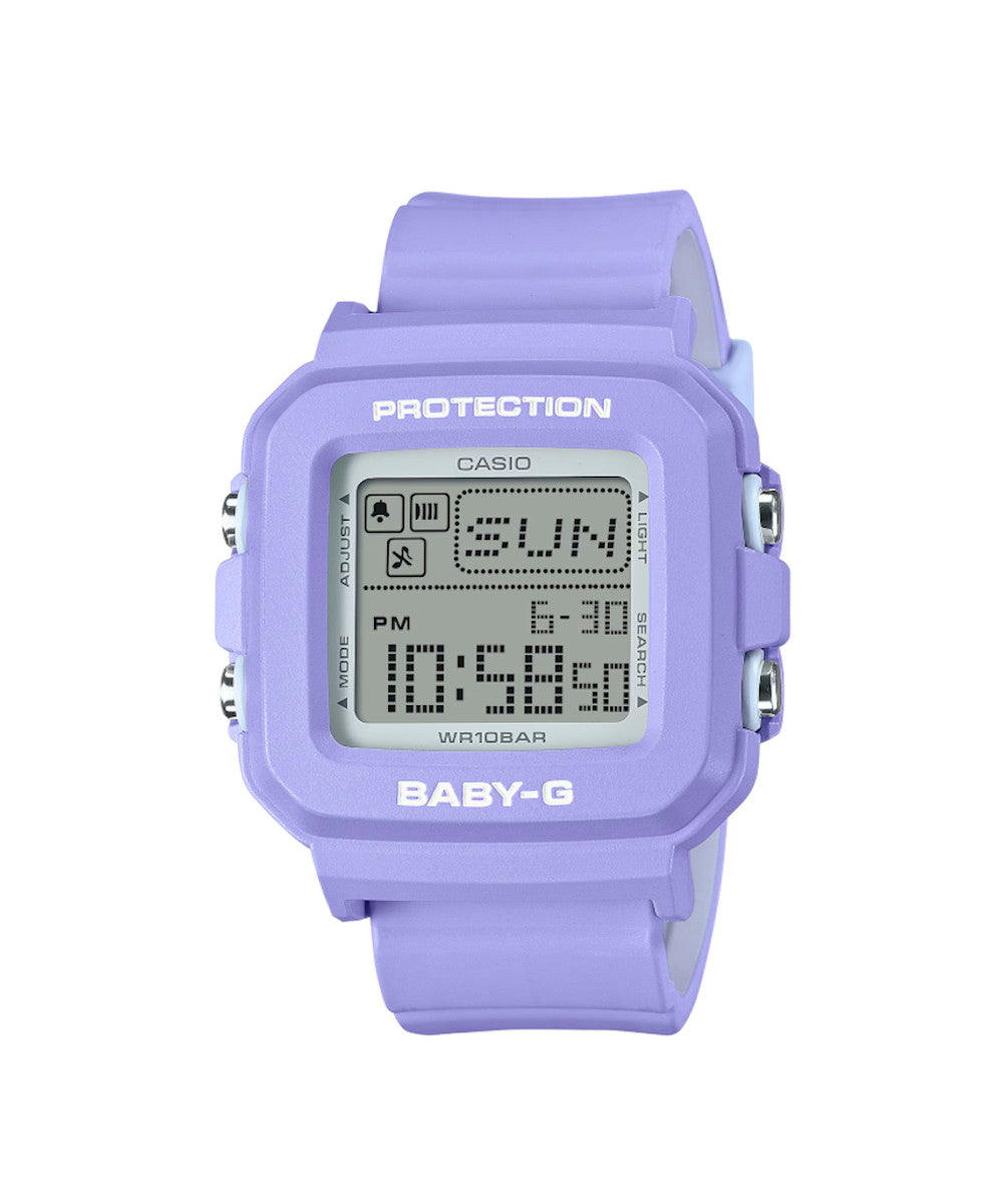 RELOJ PARA MUJER CASIO BABY-G BGD-10K-6DR -MORADO - Tiendas Casio TITEC