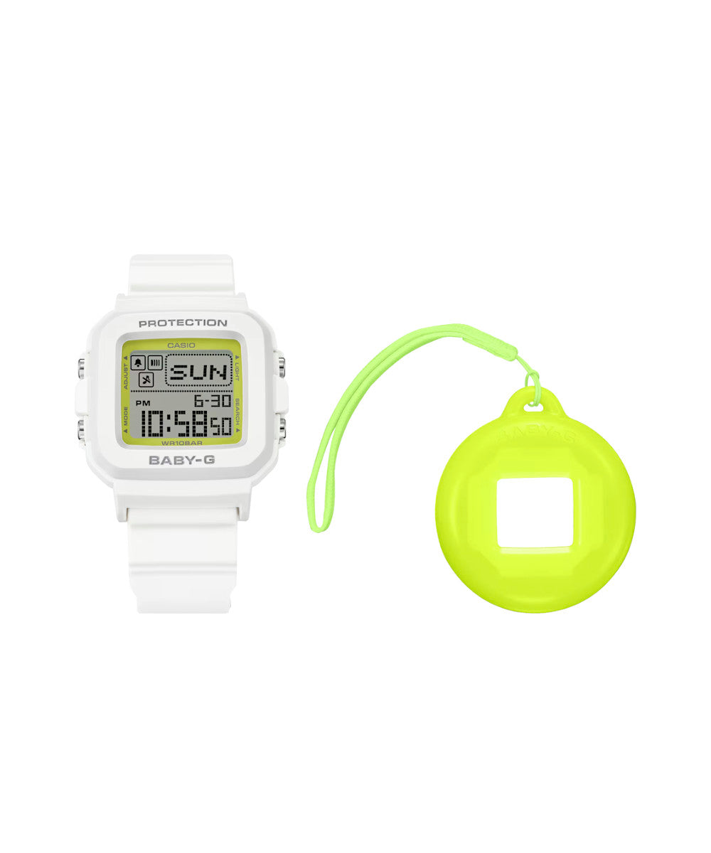 RELOJ PARA MUJER CASIO BABY-G BGD-10K-7DR -BLANCO - Tiendas Casio TITEC