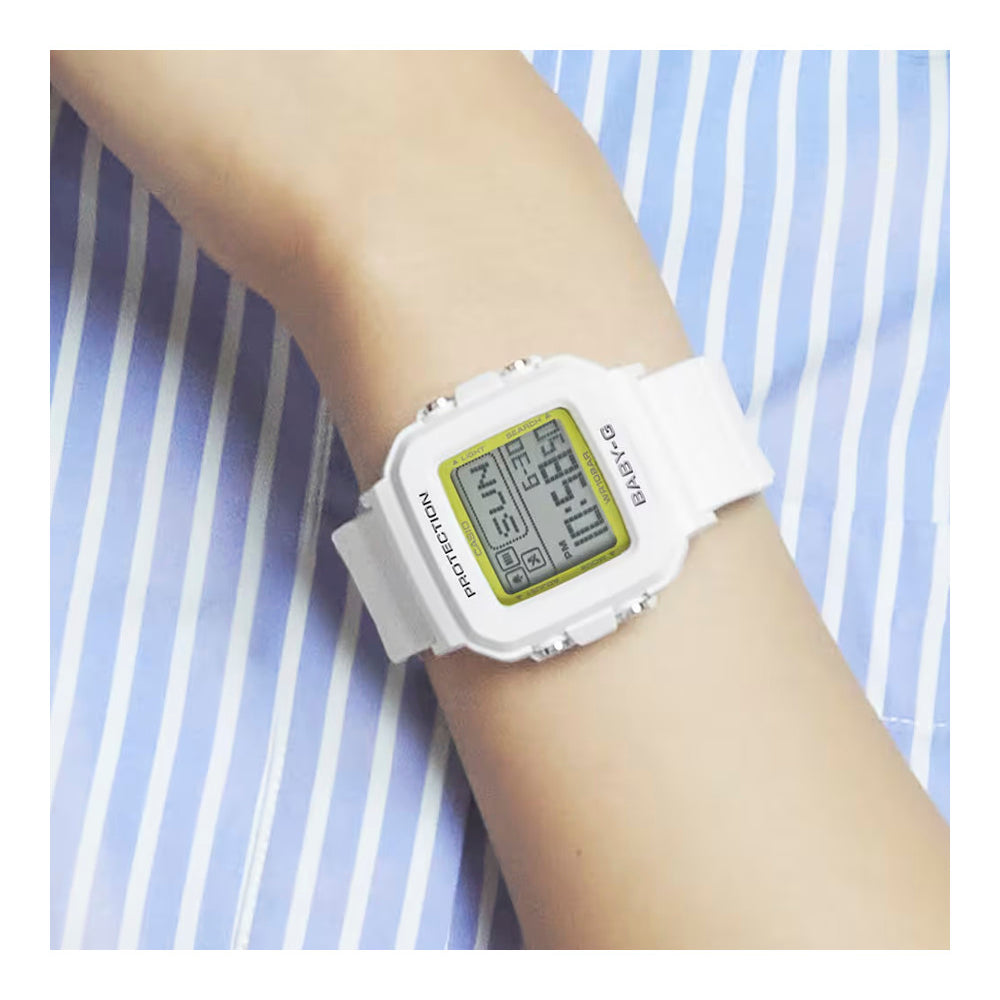 RELOJ PARA MUJER CASIO BABY-G BGD-10K-7DR -BLANCO - Tiendas Casio TITEC