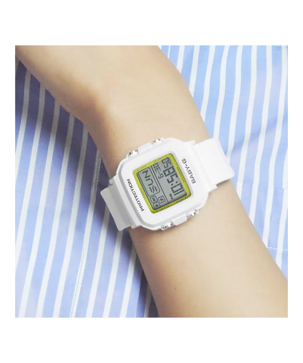 RELOJ PARA MUJER CASIO BABY-G BGD-10K-7DR -BLANCO - Tiendas Casio TITEC