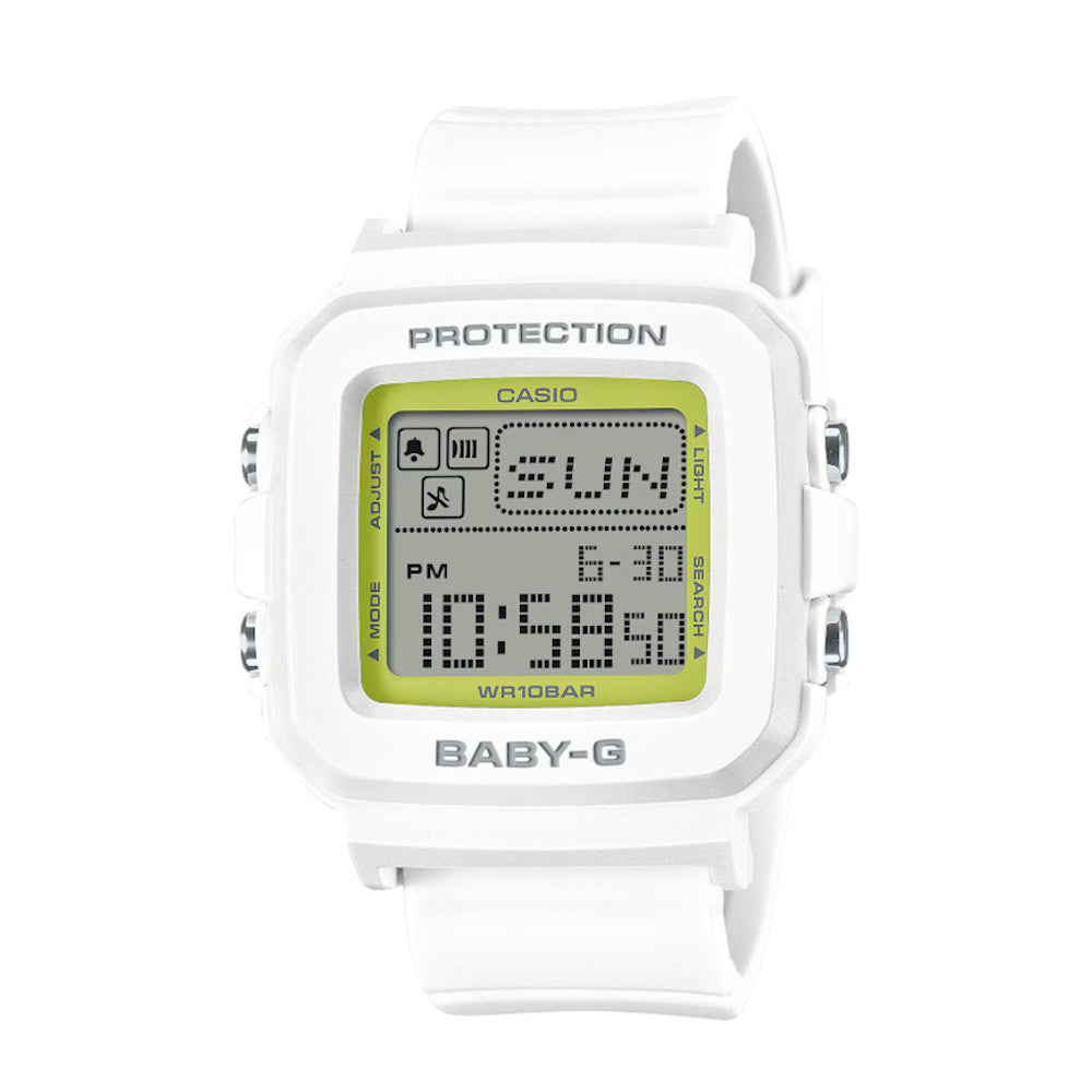 RELOJ PARA MUJER CASIO BABY-G BGD-10K-7DR -BLANCO - Tiendas Casio TITEC