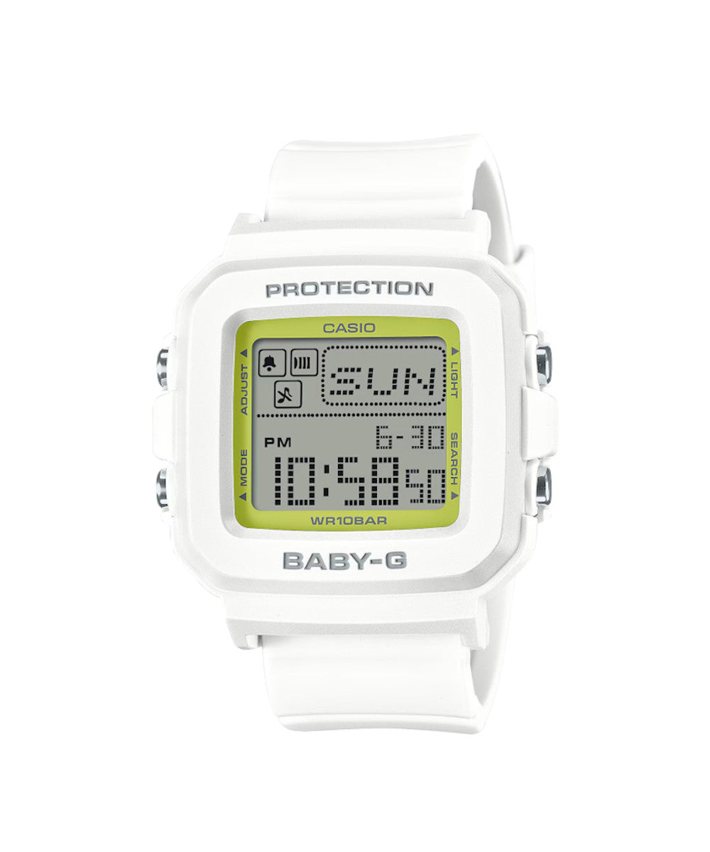 RELOJ PARA MUJER CASIO BABY-G BGD-10K-7DR -BLANCO - Tiendas Casio TITEC