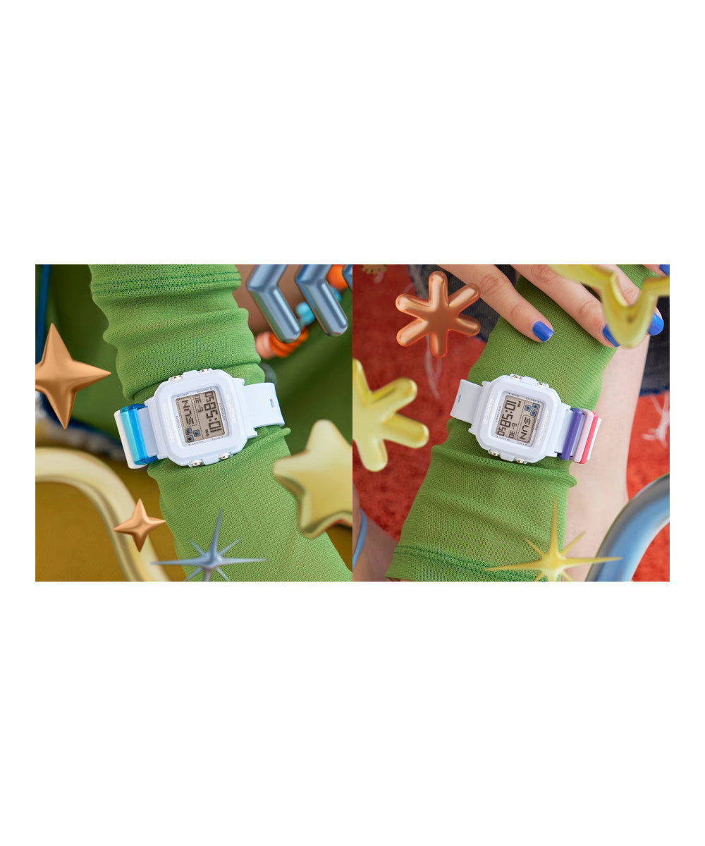 RELOJ PARA MUJER CASIO BABY-G BGD-10L-2DR -AZUL - Tiendas Casio TITEC