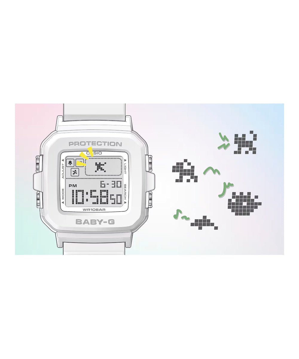 RELOJ PARA MUJER CASIO BABY-G BGD-10L-2DR -AZUL - Tiendas Casio TITEC