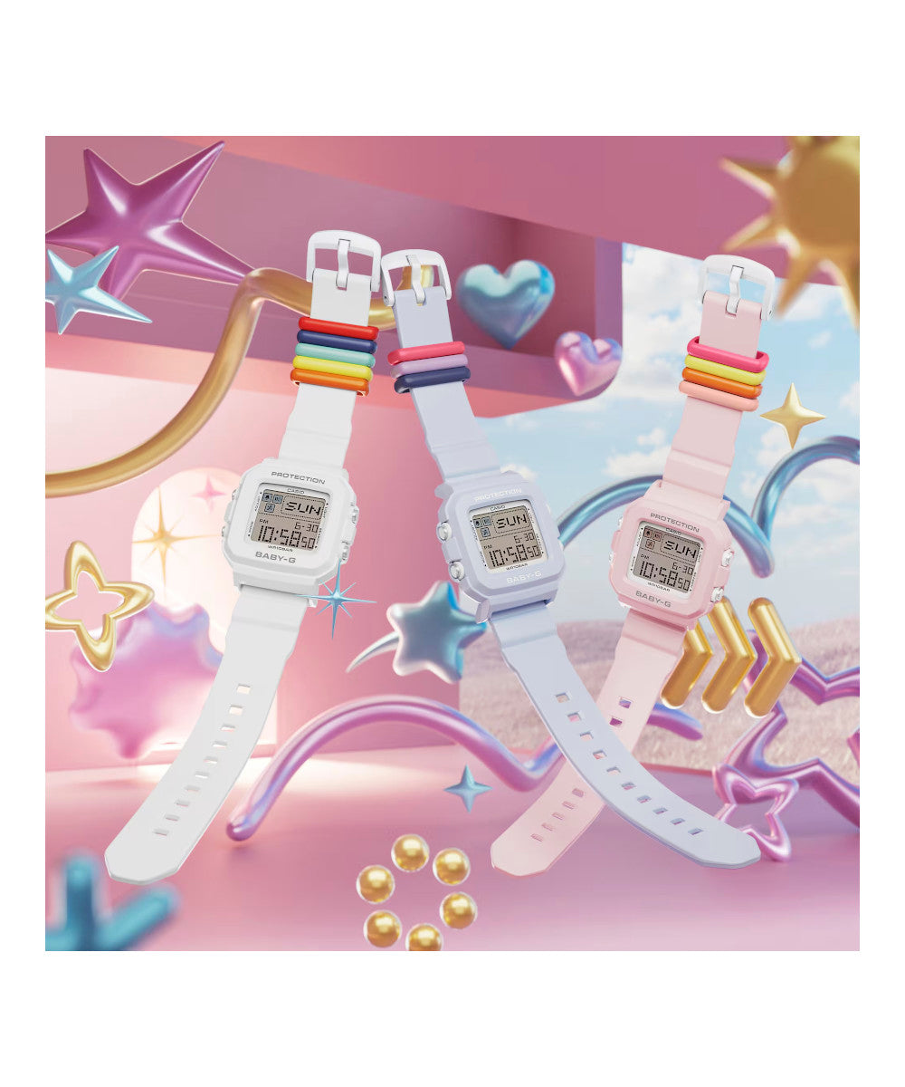 RELOJ PARA MUJER CASIO BABY-G BGD-10L-2DR -AZUL - Tiendas Casio TITEC
