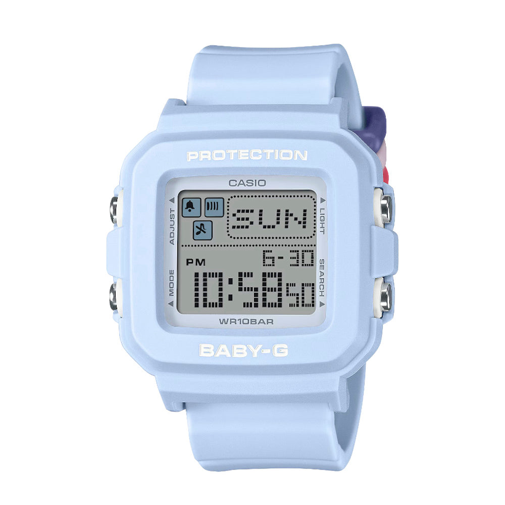 RELOJ PARA MUJER CASIO BABY-G BGD-10L-2DR -AZUL - Tiendas Casio TITEC