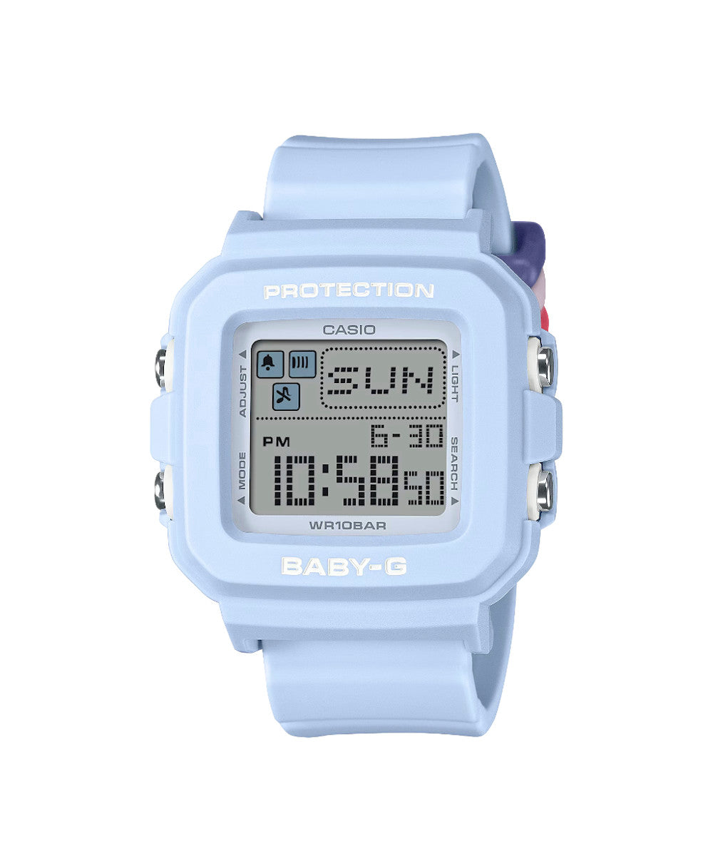 RELOJ PARA MUJER CASIO BABY-G BGD-10L-2DR -AZUL - Tiendas Casio TITEC