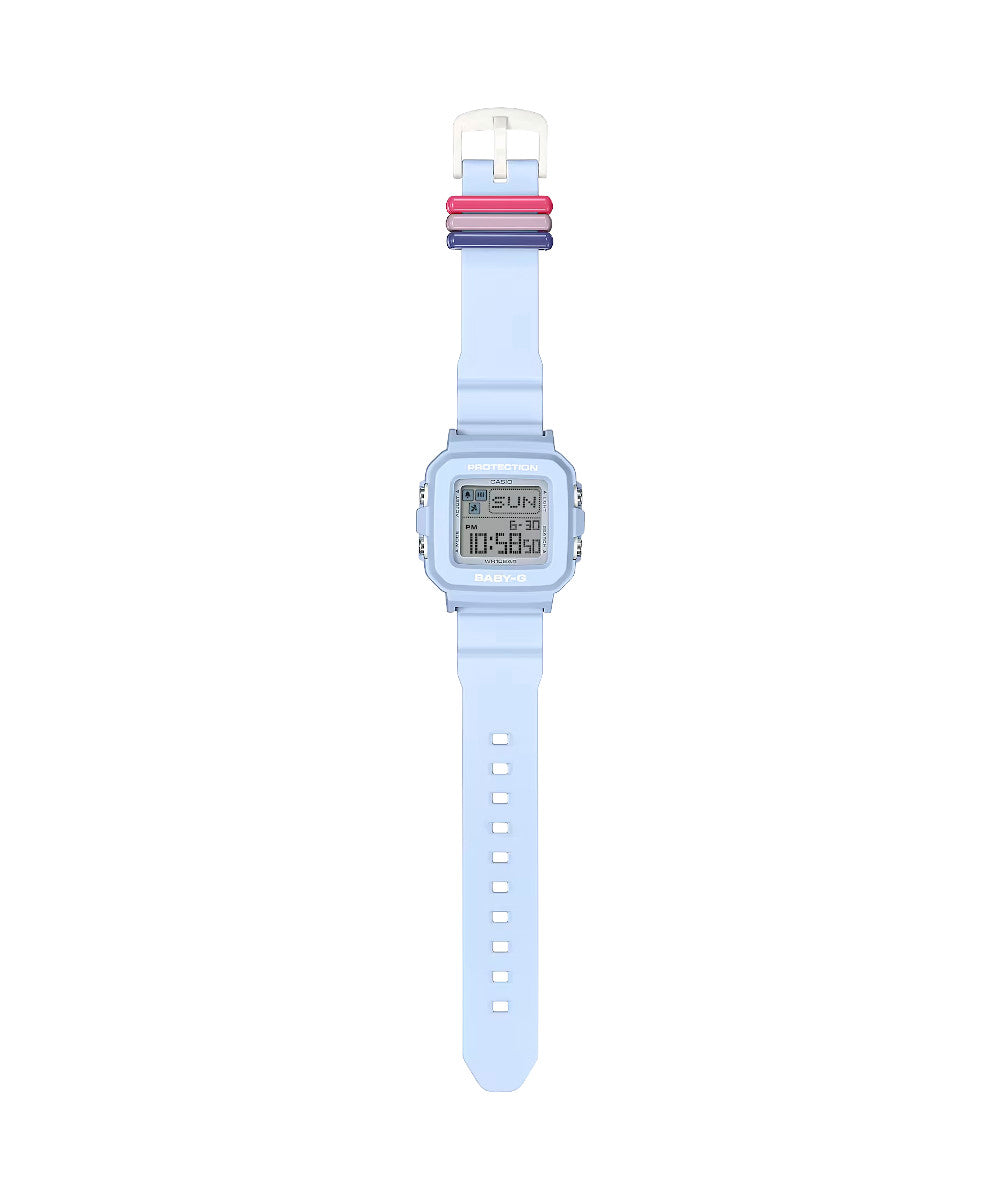 RELOJ PARA MUJER CASIO BABY-G BGD-10L-2DR -AZUL - Tiendas Casio TITEC