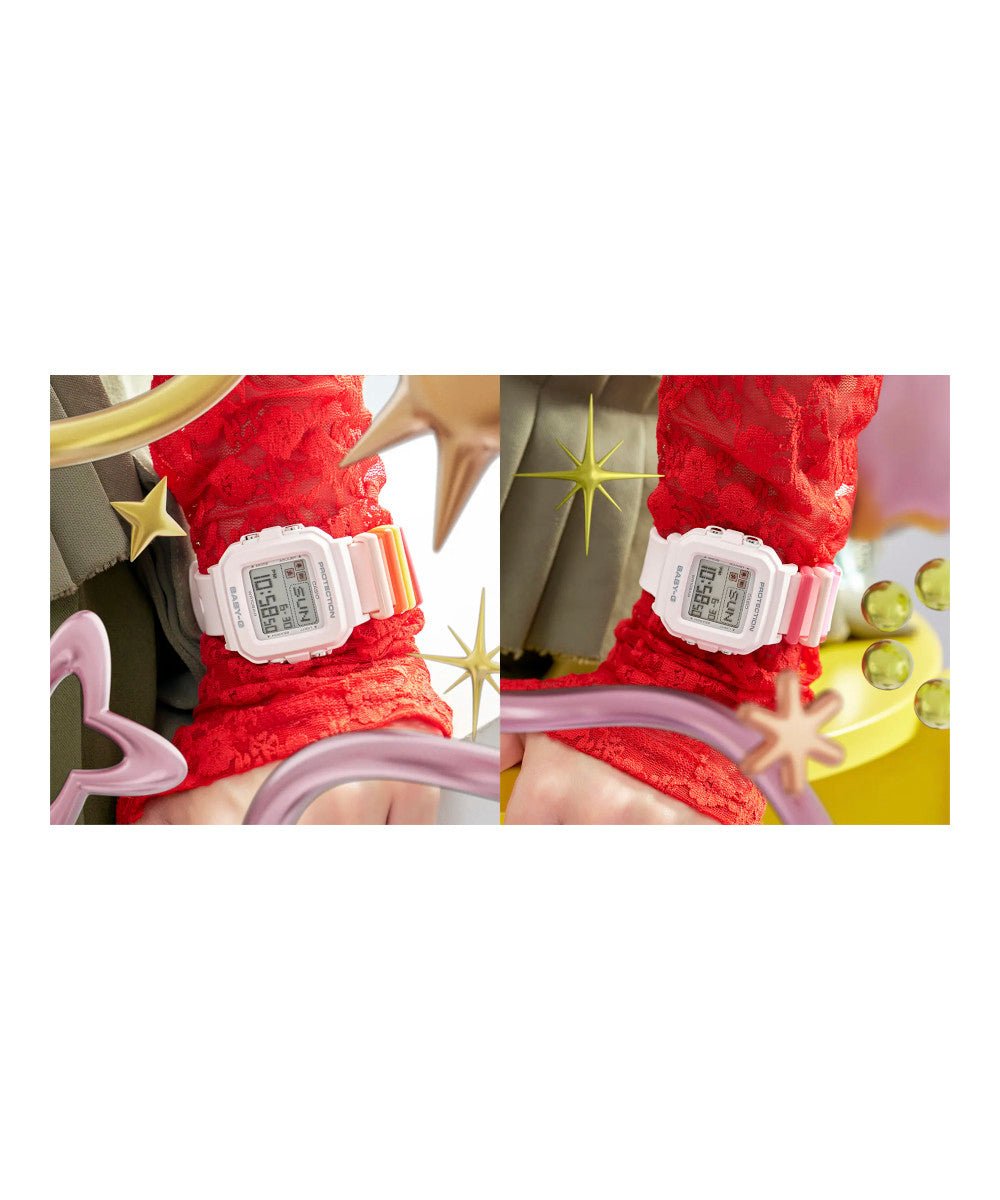 RELOJ PARA MUJER CASIO BABY-G BGD-10L-4DR -ROSADO - Tiendas Casio TITEC