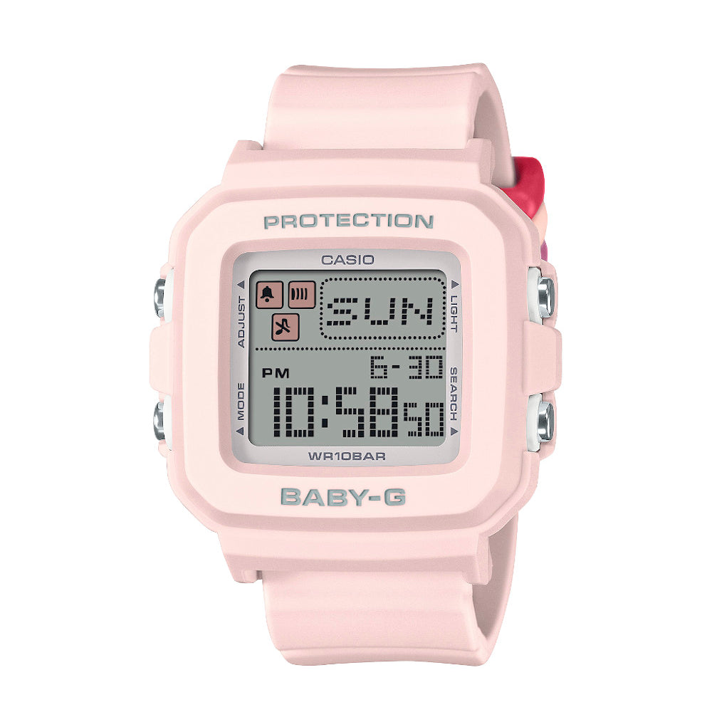 RELOJ PARA MUJER CASIO BABY-G BGD-10L-4DR -ROSADO - Tiendas Casio TITEC