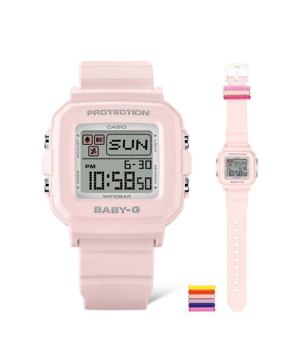 RELOJ PARA MUJER CASIO BABY-G BGD-10L-4DR -ROSADO - Tiendas Casio TITEC