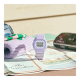 RELOJ PARA MUJER CASIO BABY-G BGD-565GS-6DR -MORADO
