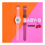 RELOJ PARA MUJER CASIO BABY-G BGD-565KRS-7DR -BLANCO