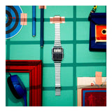 RELOJ CASIO VINTAGE CA-500WE-1ADF -PLATEADO - Tiendas Casio TITEC
