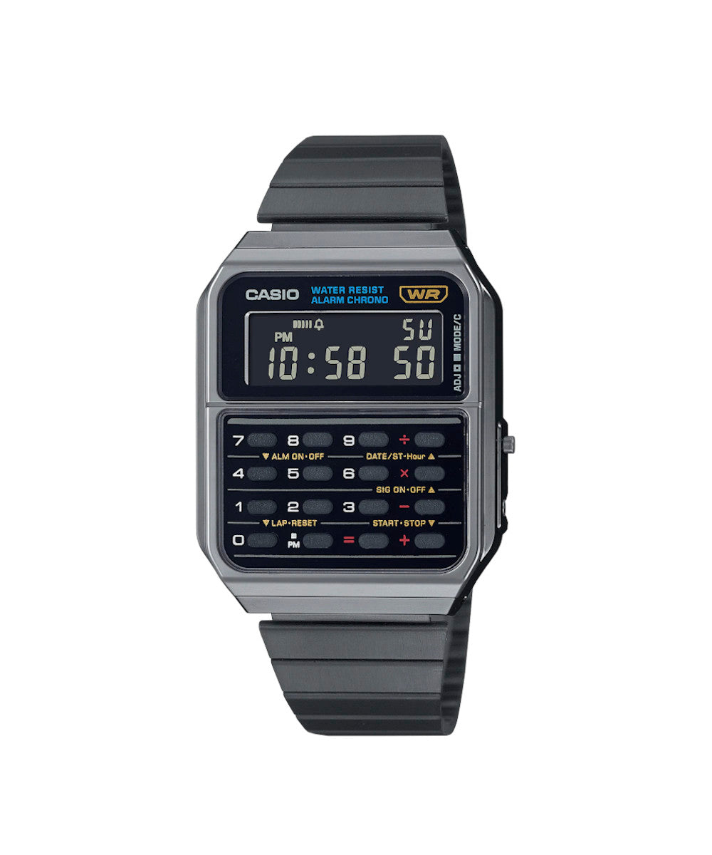 RELOJ CASIO VINTAGE CA-500WEGG-1BDF-NEGRO - Tiendas Casio TITEC