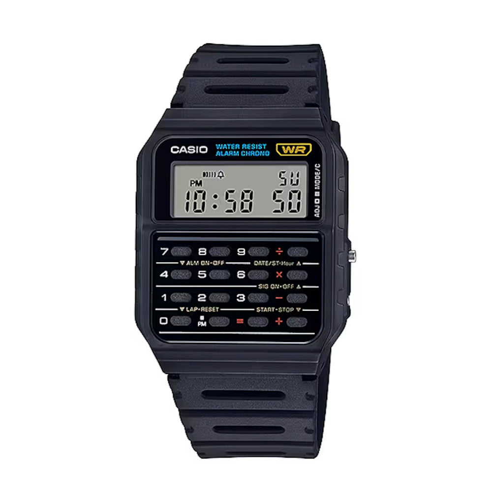 RELOJ CASIO VINTAGE  CA-53W-1Z -NEGRO - Tiendas Casio TITEC