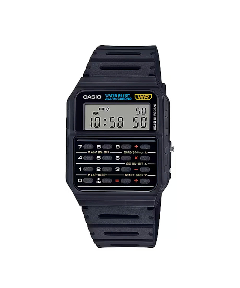 RELOJ CASIO VINTAGE  CA-53W-1Z -NEGRO - Tiendas Casio TITEC