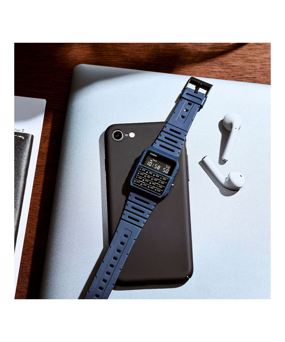 RELOJ CASIO VINTAGE  CA-53WF-2BDF-AZUL - Tiendas Casio TITEC