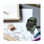 RELOJ CASIO VINTAGE CA-53WF-3BDF -VERDE - Tiendas Casio TITEC