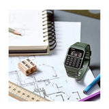 RELOJ CASIO VINTAGE CA-53WF-3BDF -VERDE - Tiendas Casio TITEC