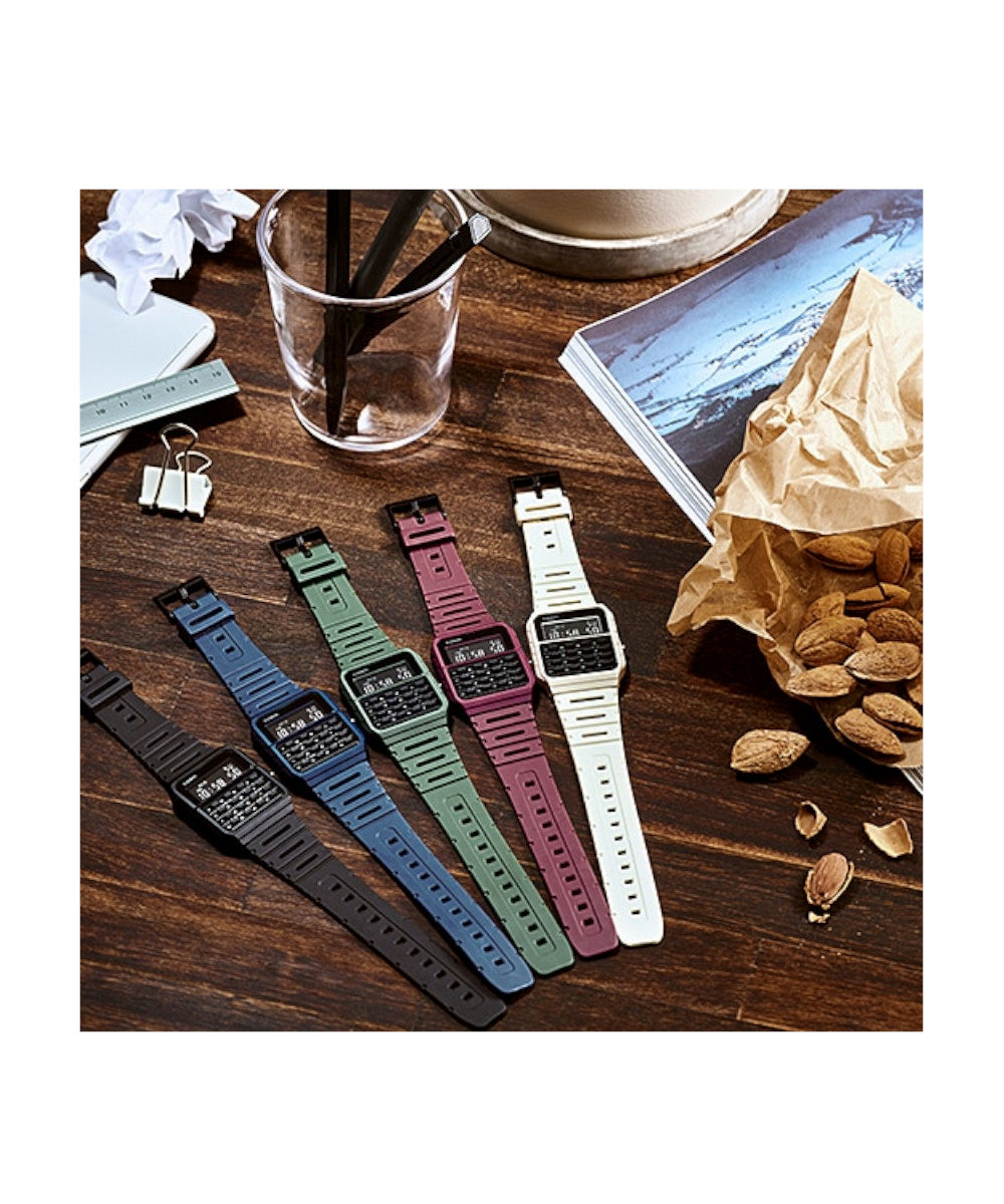 RELOJ CASIO VINTAGE CA-53WF-3BDF -VERDE - Tiendas Casio TITEC