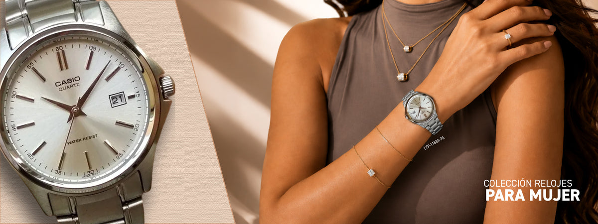 Banner colección relojes para mujer