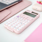 CALCULADORA CASIO ESCUELA Y UNIVERSIDAD FX-991LACW-PK-W-DT -ROSADA - Tiendas Casio TITEC