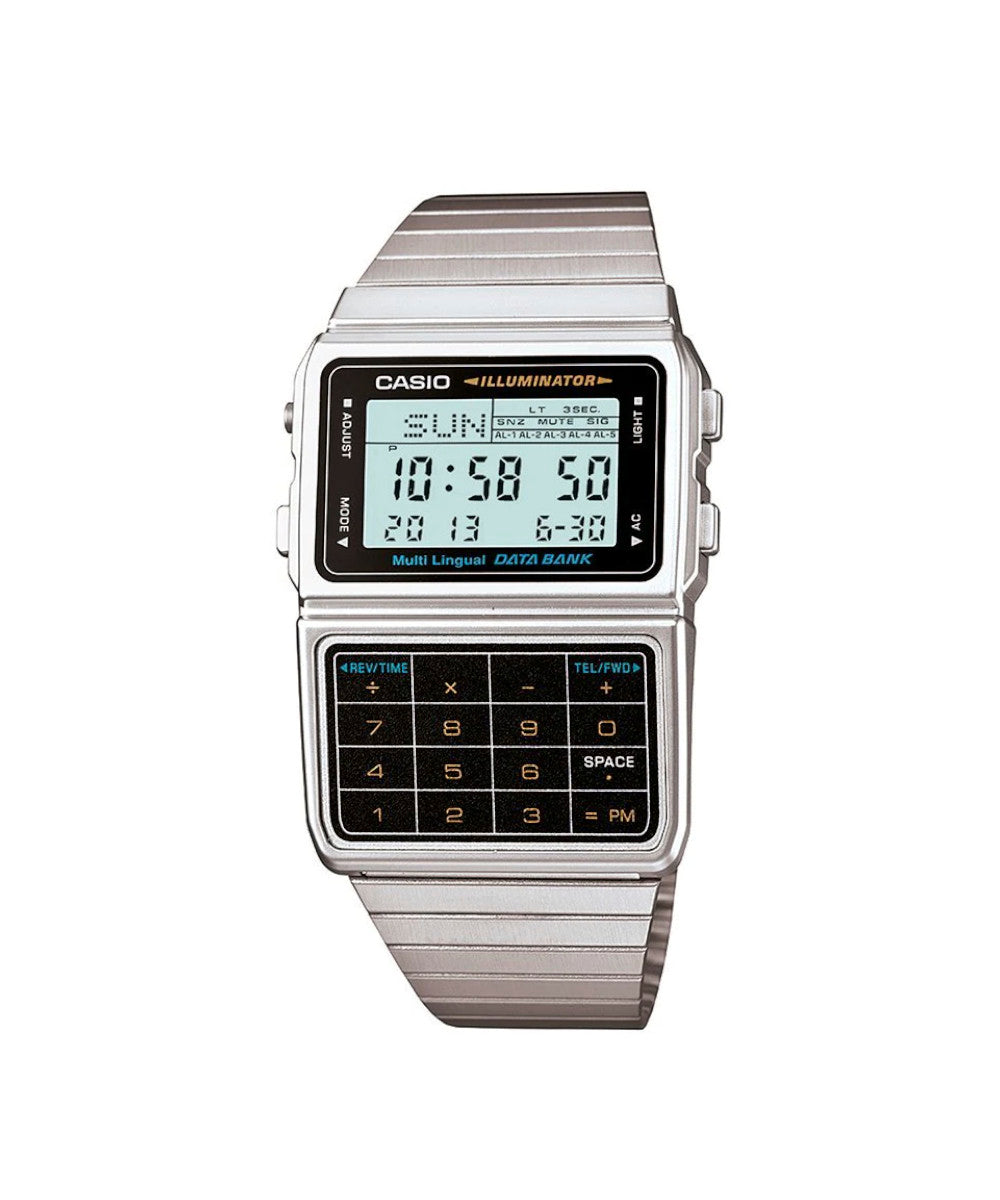 RELOJ CASIO VINTAGE DBC-611-1DF -DORADO - Tiendas Casio TITEC