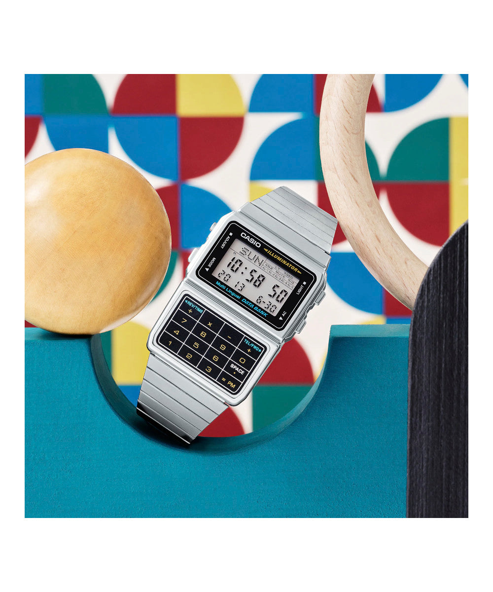 RELOJ CASIO VINTAGE DBC-611-1DF -DORADO - Tiendas Casio TITEC