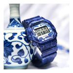 RELOJ CASIO G-SHOCK DW-5600BWP-2DR- AZUL - Tiendas Casio TITEC