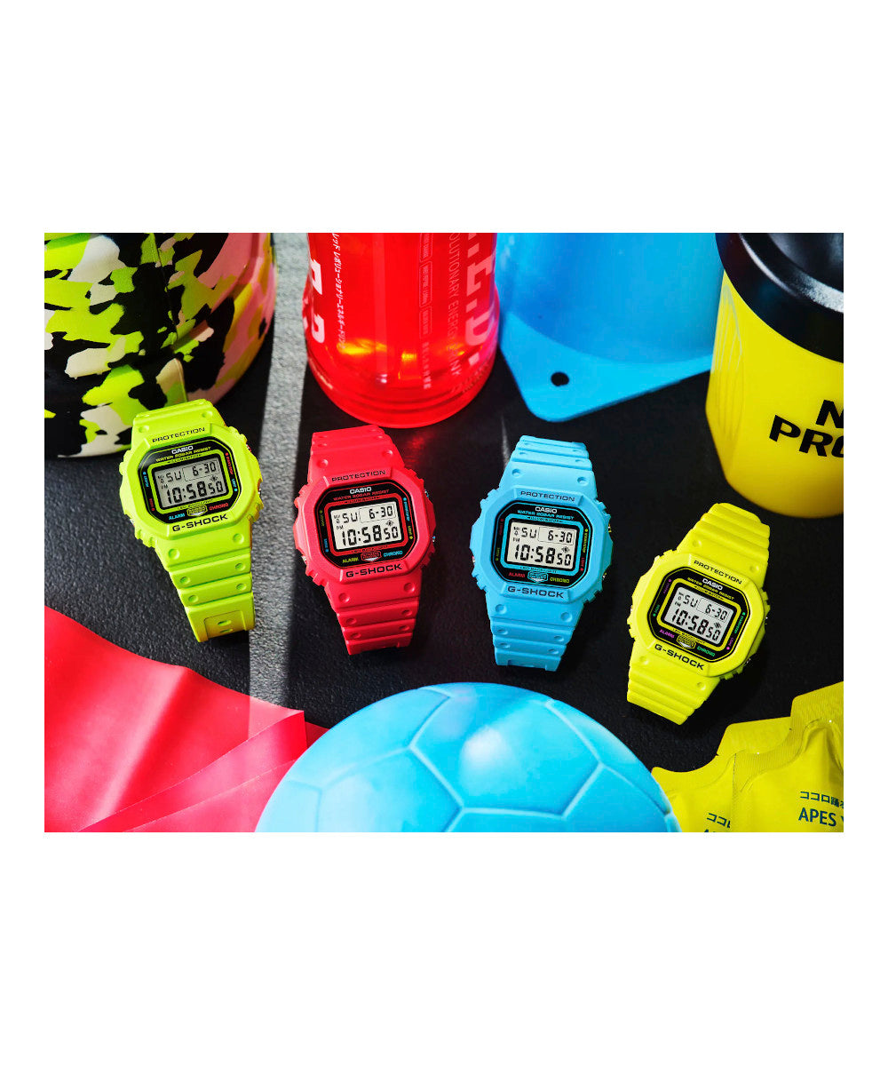 RELOJ CASIO G-SHOCK DW-5600EP-9DR- AMARILLO - Tiendas Casio TITEC