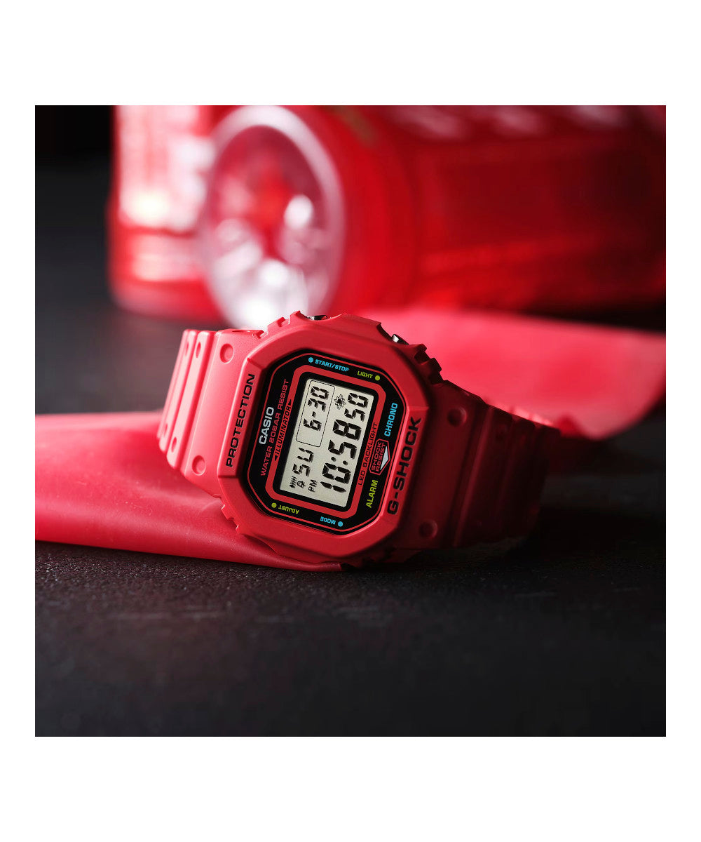 RELOJ CASIO G-SHOCK DW-5600EP-4DR- ROJO - Tiendas Casio TITEC