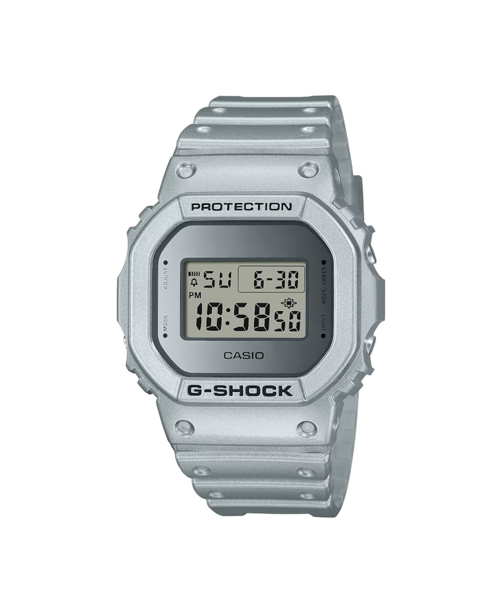 RELOJ CASIO G-SHOCK DW-5600FF-8DR- PLATEADO - Tiendas Casio TITEC