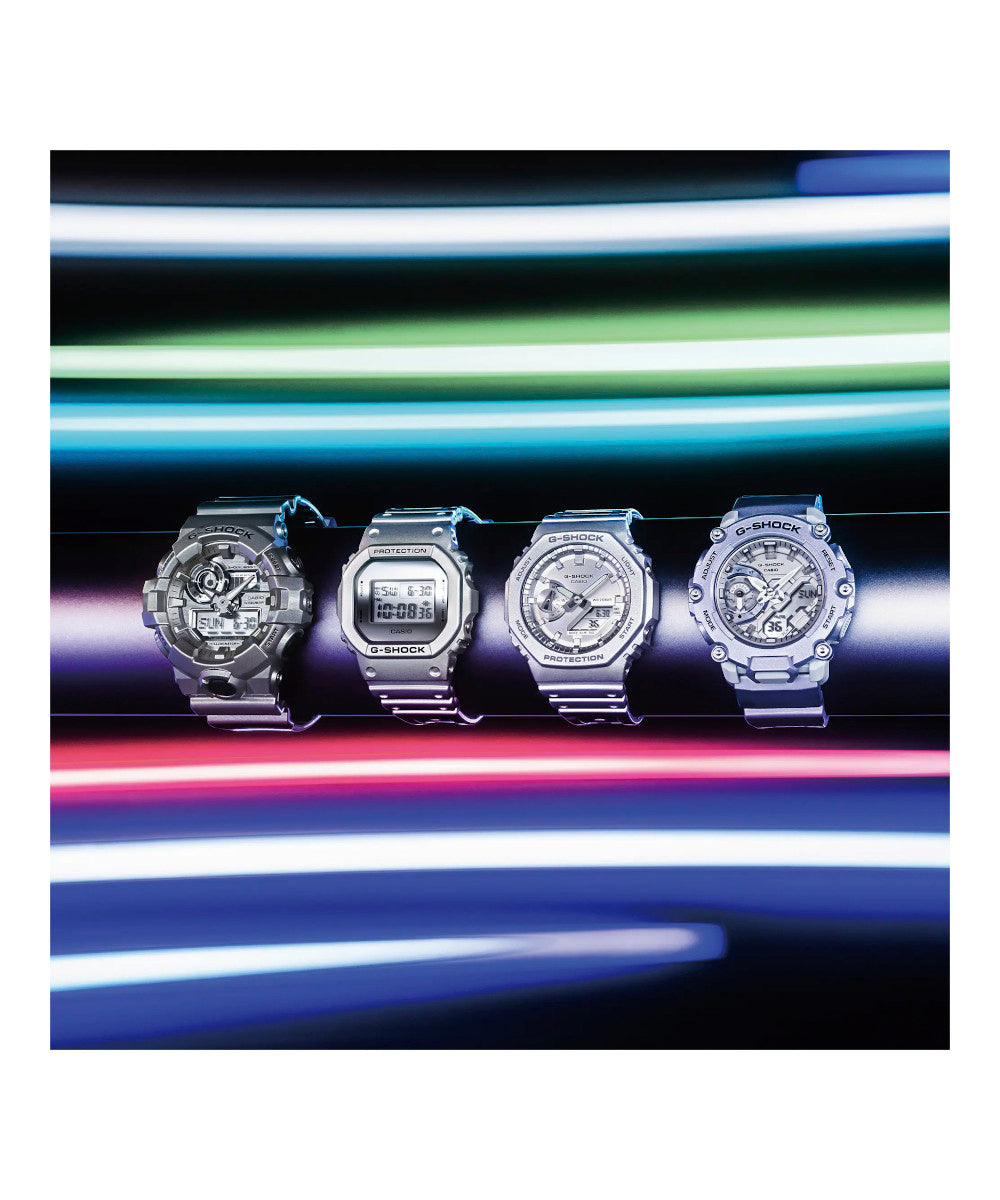 RELOJ CASIO G-SHOCK DW-5600FF-8DR- PLATEADO - Tiendas Casio TITEC