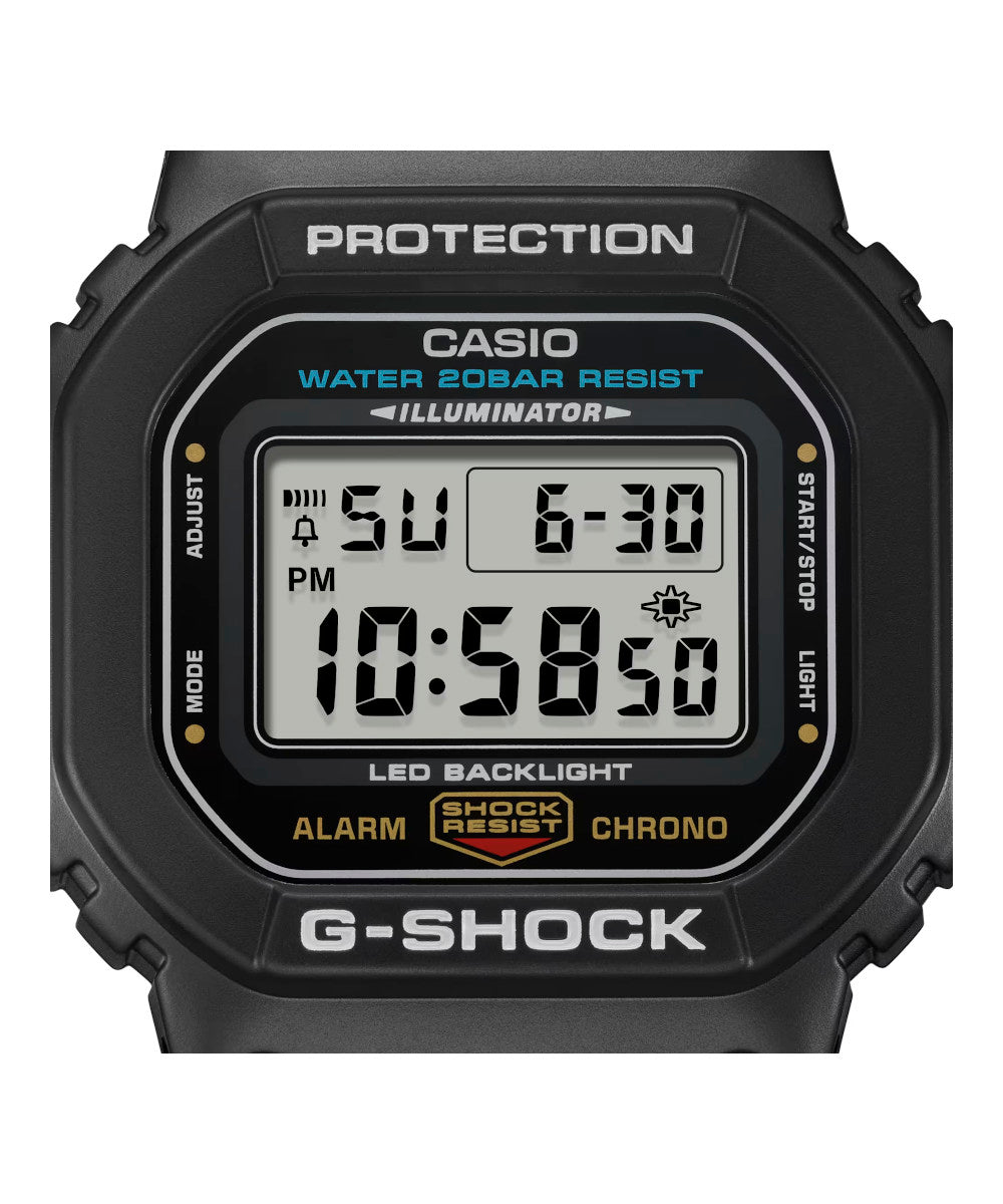 RELOJ CASIO G-SHOCK DW-5600UE-1DR- NEGRO - Tiendas Casio TITEC