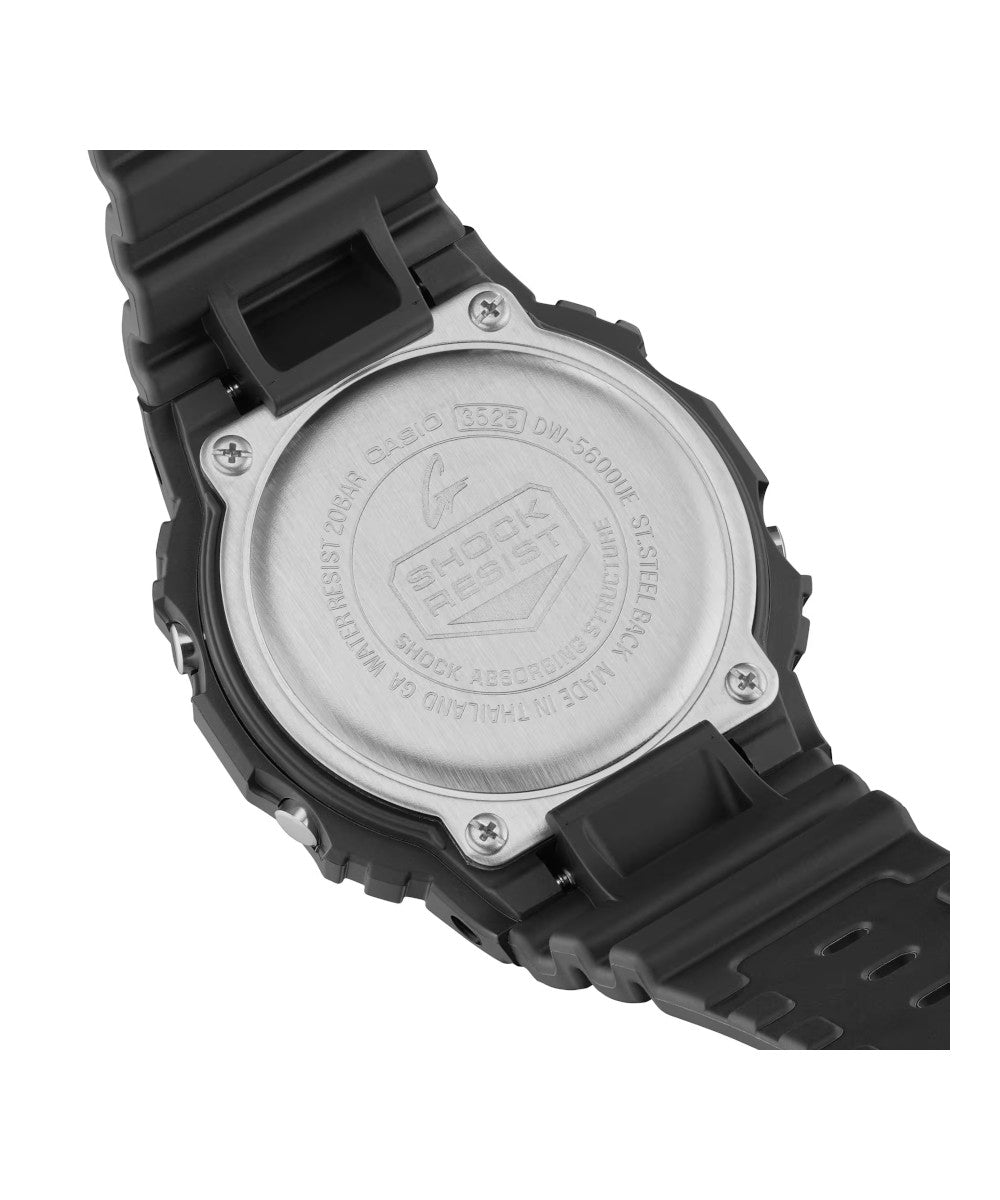 RELOJ CASIO G-SHOCK DW-5600UE-1DR- NEGRO - Tiendas Casio TITEC