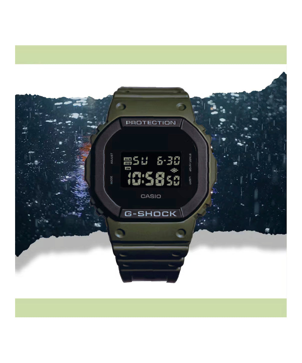 RELOJ CASIO G-SHOCK DW-5610UU-3DR- VERDE - Tiendas Casio TITEC