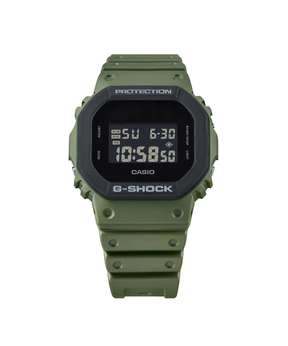 RELOJ CASIO G-SHOCK DW-5610UU-3DR- VERDE - Tiendas Casio TITEC
