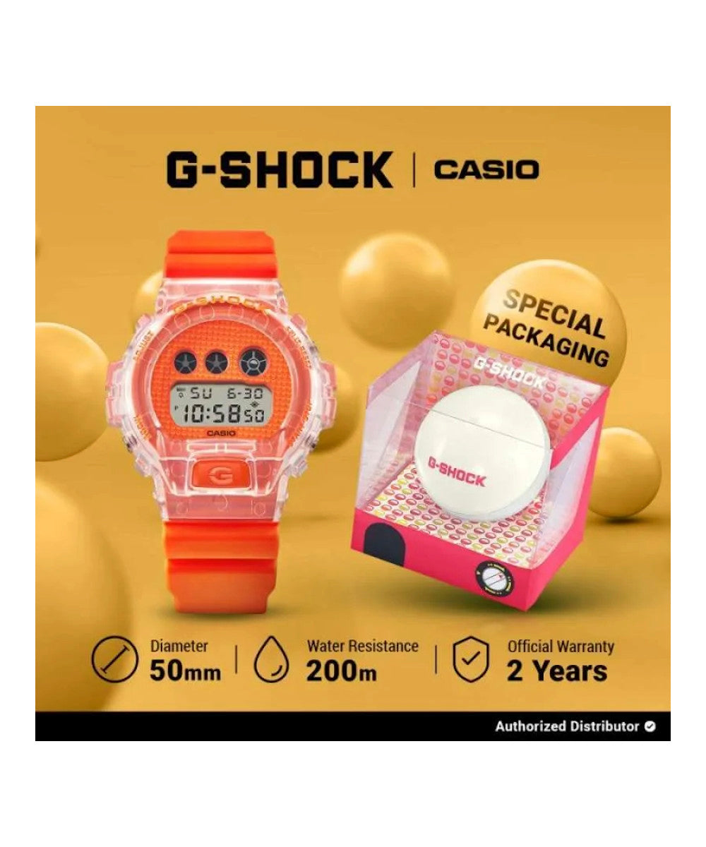 RELOJ CASIO G-SHOCK DW-6900GL-4DR- NARANJADO - Tiendas Casio TITEC