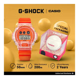 RELOJ CASIO G-SHOCK DW-6900GL-4DR- NARANJADO - Tiendas Casio TITEC