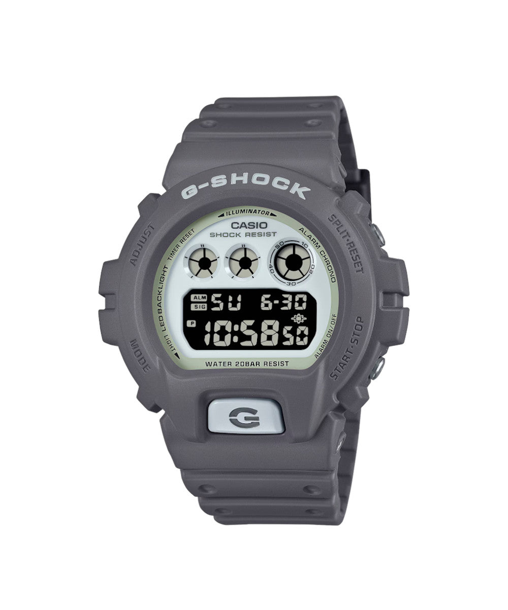 RELOJ CASIO G-SHOCK DW-6900HD-8DR- GRIS - Tiendas Casio TITEC